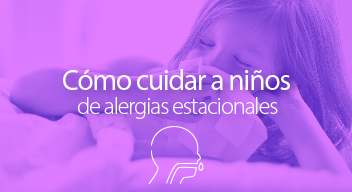 Cómo cuidar a niños de alergias estacionales 
