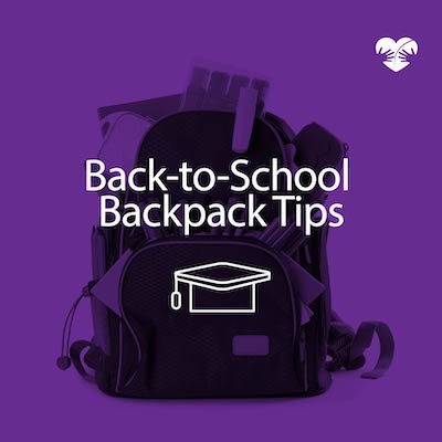 Back-to-School Backpack Tips