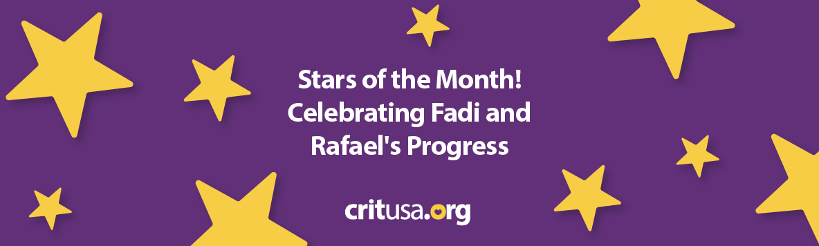 Celebrating Fadi and Rafael’s Progress: A Year of Transformation at CRIT 